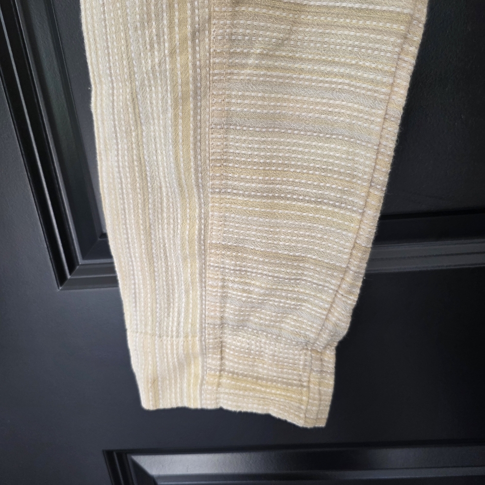 Free People Sweet Escape Pantalon Tapered Pants Cotton GOOD PREOWNED CONDITION - Picture 5 of 9
